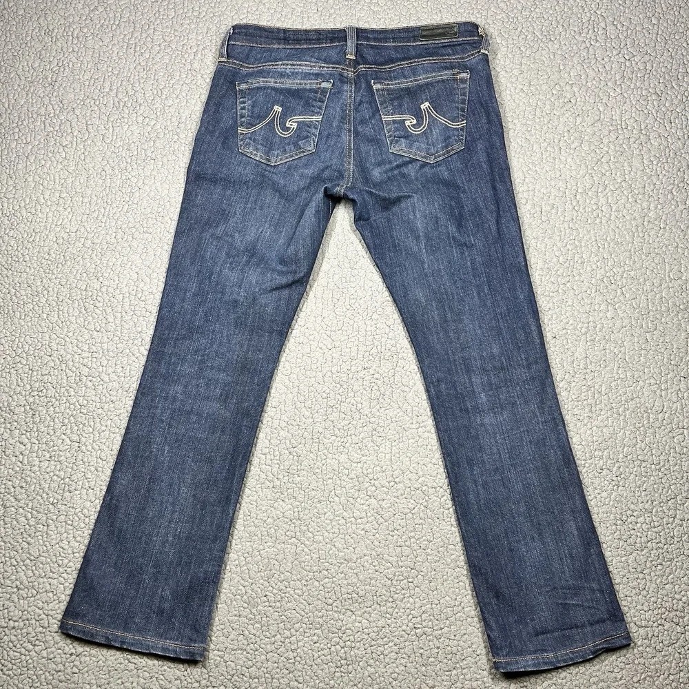 Adriano Goldschmied AG The Ballad Slim Boot Denim Jeans Dark Wash Womens 29R - Picture 3 of 11